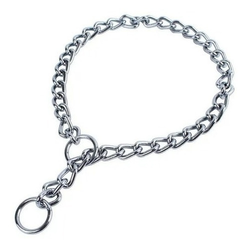 Imagen 3 de 6 de Collar De Adiestramiento Metálico, Para Perro 65 Cm.