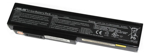 Batería P/ Asus G50 A32-n61 A32-x64 12 Meses Color Negro