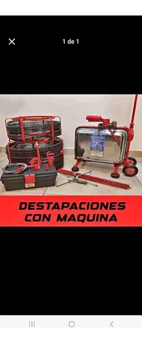 Destapaciones Con Maquina En Zona Sur Lanus Banfield Lomas