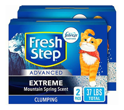 Fresh Step Advanced Extreme Clumping Cat Litter With Odor