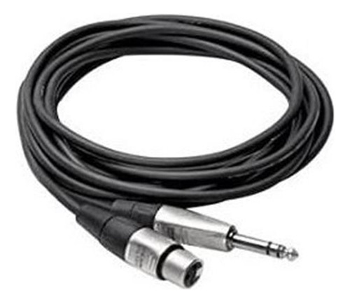 Hosa Hxs-010 Rean Xlr3f A 1/4  Trs Pro Cable De Interconexi 