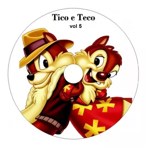 6 DVDs - Tico e Teco Defensores da Lei Completo