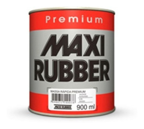 Masilla Plastica C/ Catalizador Maxi Rubber Auto.x0.9kg.