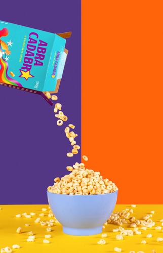 Abra Cadabra - O Cereal Sem Cereal - Kit 4x Vanilla Dream