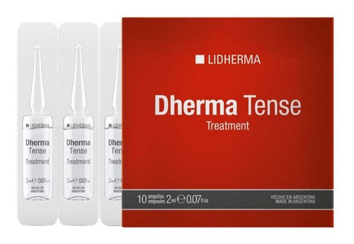 Derma Tense Treatment 10uds Firmeza Efecto Lifting Lidherma 