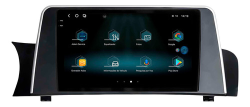 Multimídia Aikon Fóton G3 X4 2014 A 2019 12+256gb Octa 2k 9p