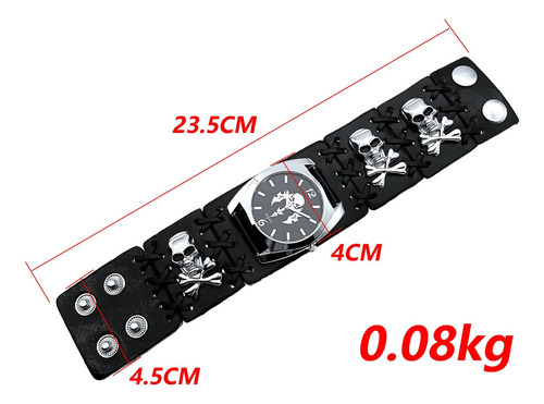 Gogarama Reloj De Pulsera Para Hombre Con Números De Pesadil