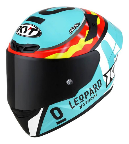Capacete Kyt Tt Course Jaume Masia Replica Leopard Spain