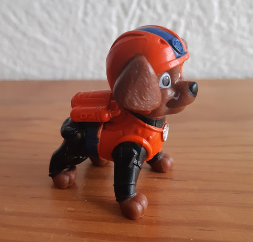 Figura Perrito Zuma Patrulla Canina Paw Patrol 4.5 Cm (Usado)