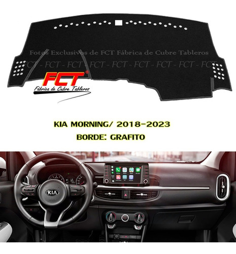Cubretableros Kia Morning 2017 2018 2019 2020 Fabrica Fct