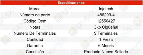 Sensor Cigüeñal Ckp C5500 Topkick 8cil 8.1l 03/09 8231885