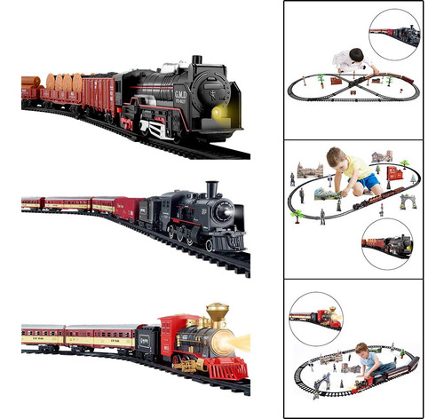 Juego De Trenes Eléctricos Juego De Trenes De Juego A Pilas