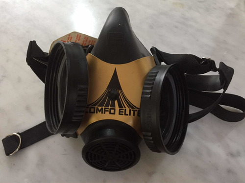 Media Máscara Respiratoria De Silicona Msa Comfo Elite