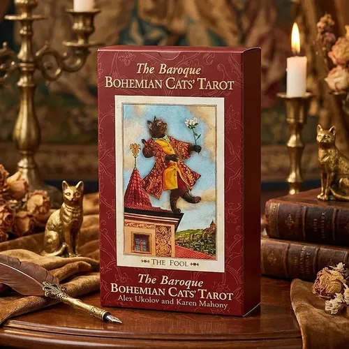 Cartas De Tarot Barrocas De Gatos Bohemios | MercadoLibre