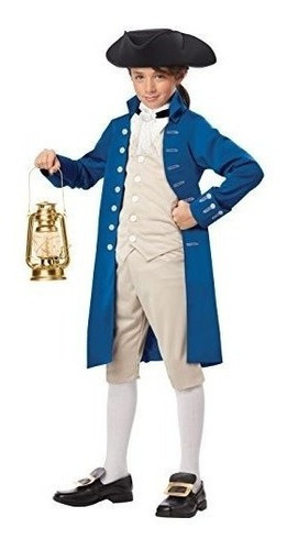 Disfraces De California Paul Revere Boy Costume One Color Xl