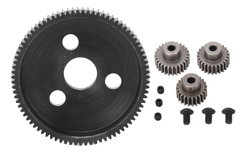 Piñón De Repuesto Rc Gear Set De Metal 83t Spur 23t 25t 27t