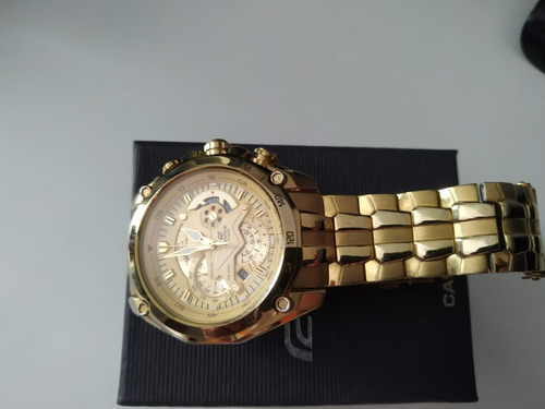 Relógio Edifice No. 5147 Dourado