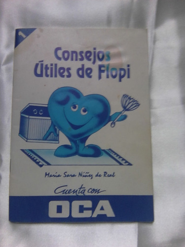 Folleto, Publicidad Antigua Oca. Flopi. Papel Antiguo, Retro