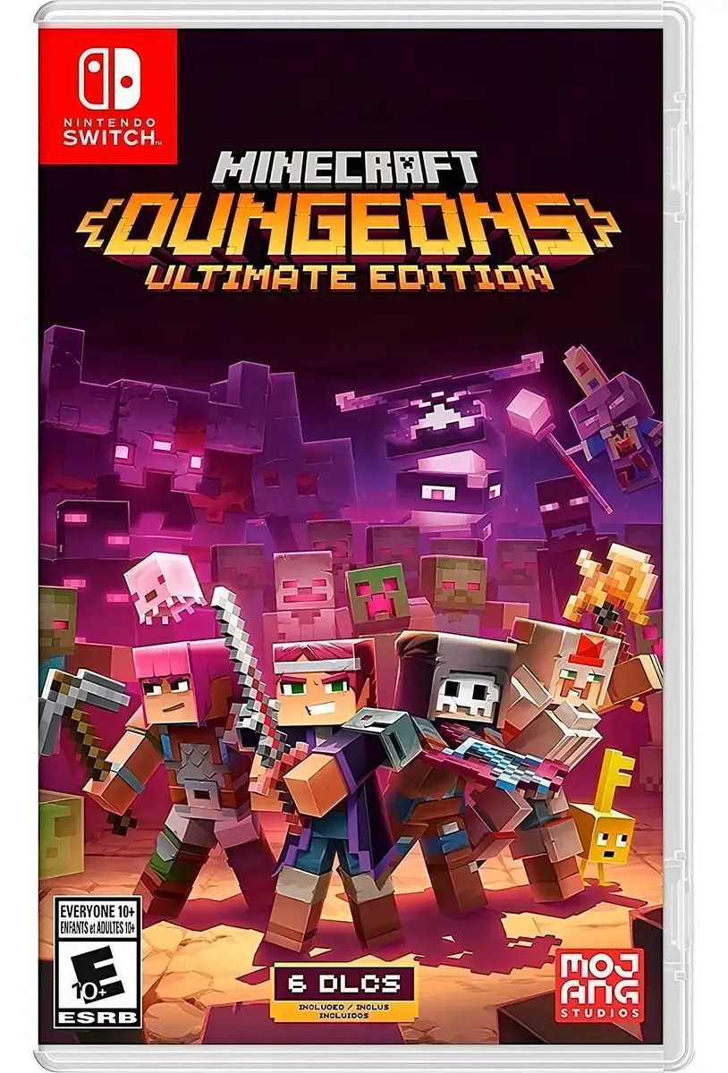 Minecraft Dungeons Ultimate Edition Nintendo Switch FĂsico