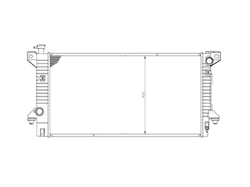 Radiador F150 2009-2010-2011-2012-2013 Cdr