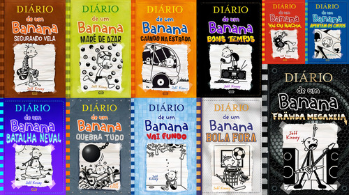 Diário De Um Banana Do Volume 6 Ao16, De Jeff Kenney. Editorial V&r En Português, 2020