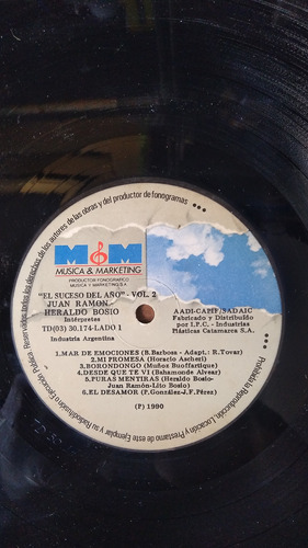 El Suceso Del Año Vol 2 - Juan Ramon Heraldo Bosio - Vinilo