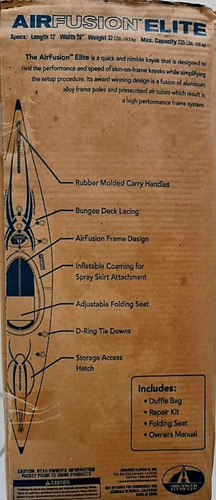 Imagen 3 de 6 de Kayak Airfusion. Marca: Advanced Elements