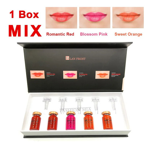 Set Básico De Sérum Bb Lips Glow De 8 Ml Para Cosméticos Cor