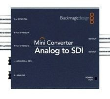 Blackmagic Convmaas2 Analogico A 3g Hdsdi Mini Convertidorby