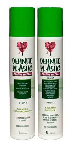 Definite Plastic Aloe Vera Original Kit Semi Definitiva 2x1