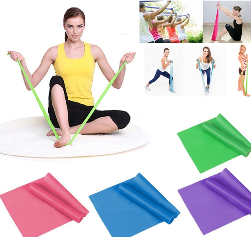 3 Bandas Ligas Elásticas Ejercicios Pilates - Kit 3 Niveles.