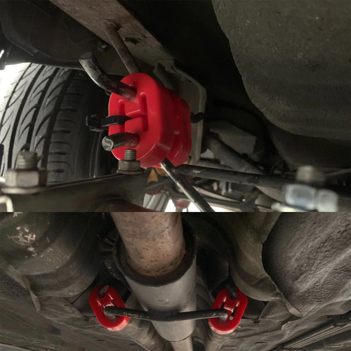 Colgador De Tubo De Escape De Coche, Soporte De Goma De Esca