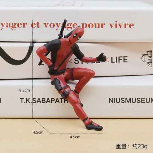 Decoración De Escritorio De X-man Deadpool, 3 Unidades Al Az