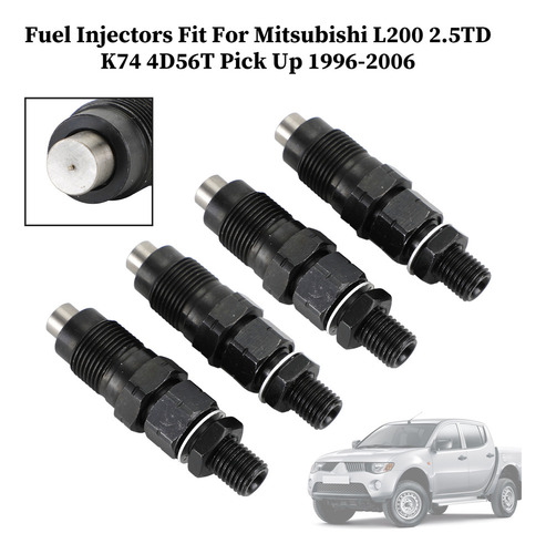 W Camión Diesel Para Mitsubishi L200 L400 Con 4 Inyectores