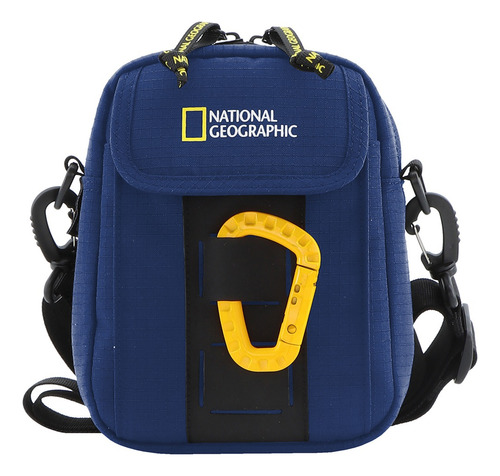 Bolso De Viaje Nat Geo, Utility Bag 3 L, Azul Royal Cuadrícula