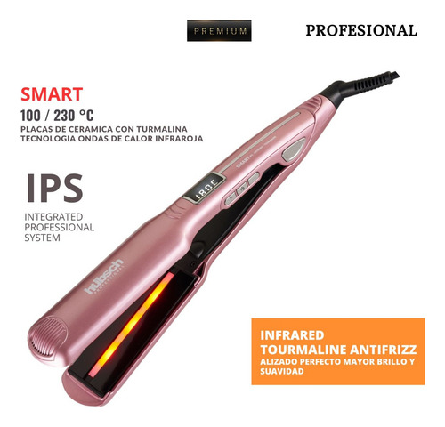 Plancha De Cabello Profesional Premium Hubsch Smart 230