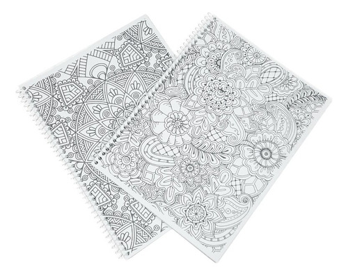 Cuaderno Onix Mandala A4 Tapa Pvc X 80 Hs