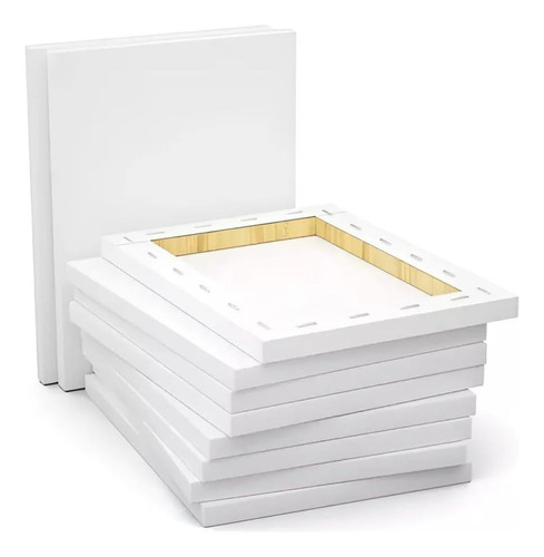 Tela De Pintura Talento Chassis Simples 18x24 Kit C/ 3 Und