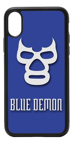 Funda Para Motorola Varios Modelos Bumper Blue Demon 3