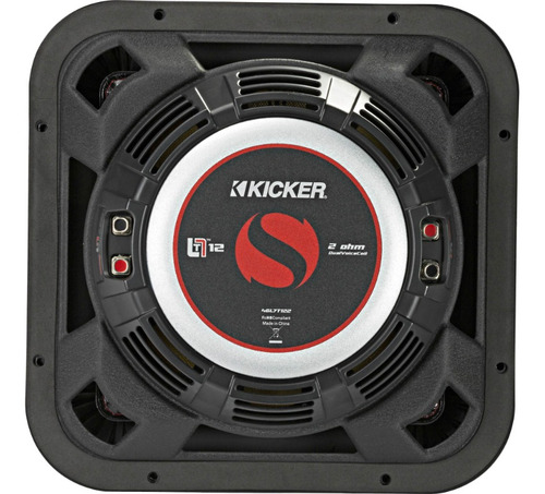 Kicker L7 46l7t122 Subwoofer 12 2 Ohms 1200w 600w Rms Negro