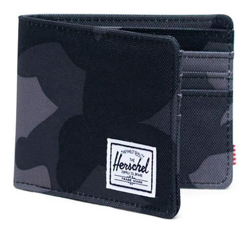 Imagen 2 de 3 de Billetera Herschel Roy night camo poliéster 600d