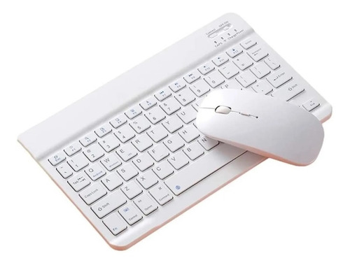 Imagen 3 de 3 de Mouse Y Teclado Inalámbrico Portátil Conexion Bluetooth Slim