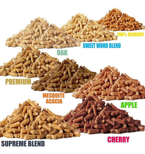 Trozos De Madera Para Ahumar Excelente Variedad De Sabores