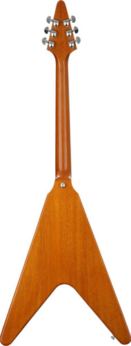 Guitarra Gibson Flying V Antique Natural Con Estuche Material Del Diapasón Palo De Rosa Orientación De La Mano Diestro