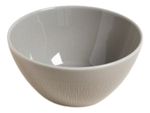 Bowl Compotera De Porcelana 14.5cm Neo Silk Grey Brillante