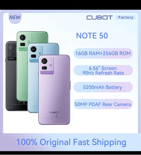 Cubot Note 50