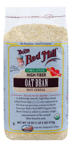 Cereal De Salvado De Avena Orgánico 510 Gramos