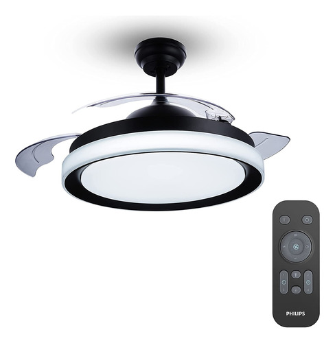 Philips Lighting Bliss - Ventilador De Techo Con Luz Led