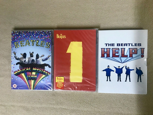 The Beatles, Lote 3 Dvds. Nuevos Y Sellados. 