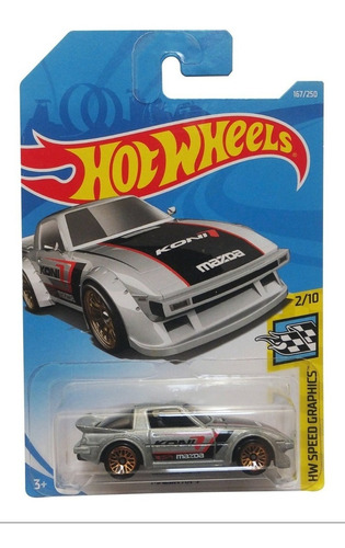 Hot Wheels # 2/10 - Mazda Rx-7 - 1/64 - Fyd25